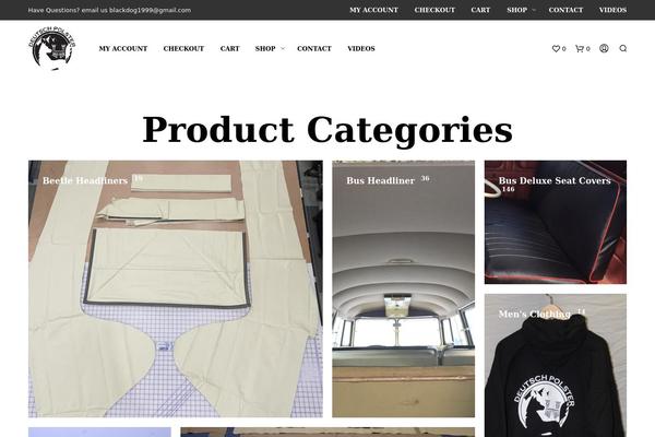 Site using Shopkeeper-extender plugin
