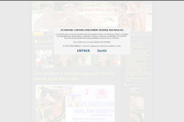 deux-mecs.com site used Couplegay