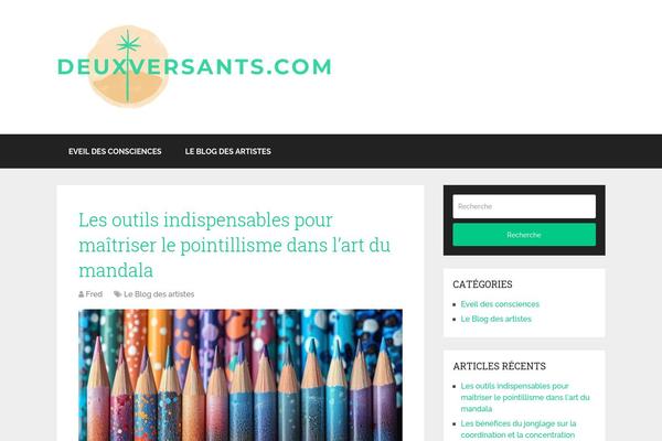 Enfant theme site design template sample