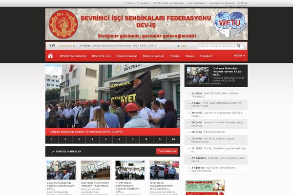 Trendhaber theme site design template sample