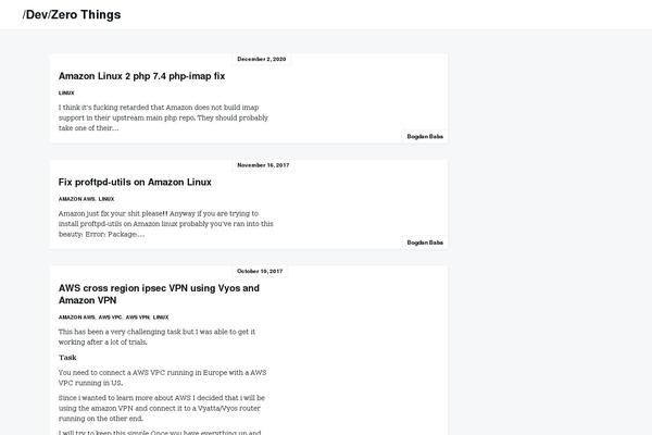 Really Simple theme site design template sample