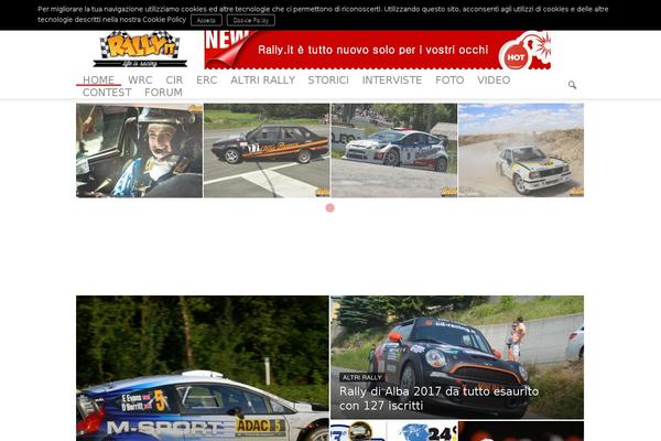 Newspaper Child theme site design template sample