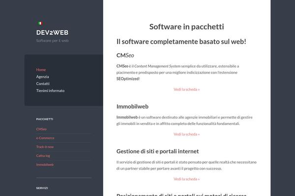 Wilson theme site design template sample