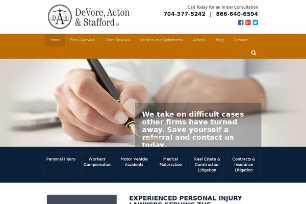 Foundation theme site design template sample