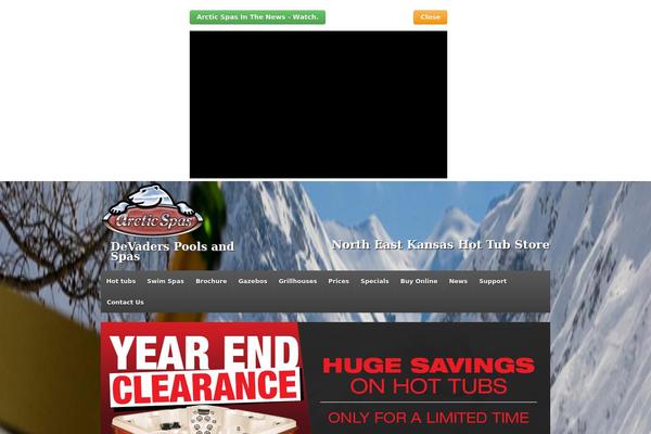 Site using Arcticspas-core-white-label-plugin plugin
