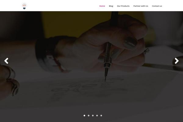 Ultima theme site design template sample