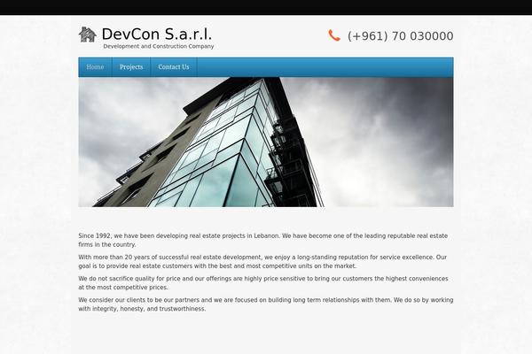 Gdrealestate theme site design template sample