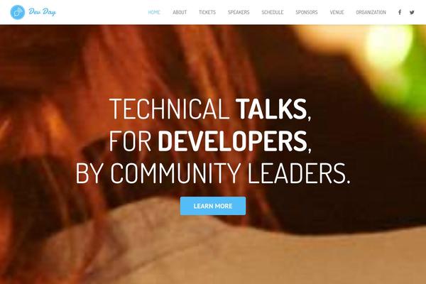 Corsa theme site design template sample