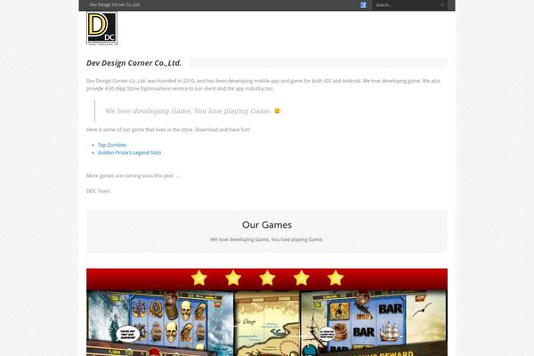 devdesigncorner.com site used Megazine_v1-05
