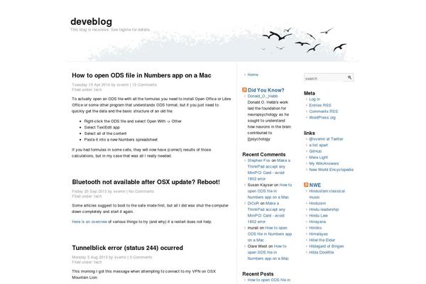 deveblog.com site used R755
