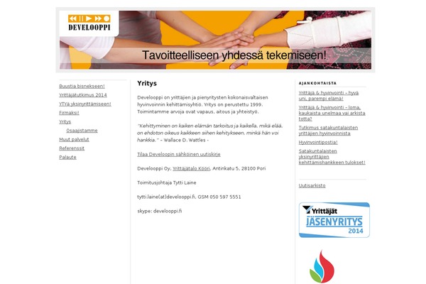 Neoclassical theme site design template sample