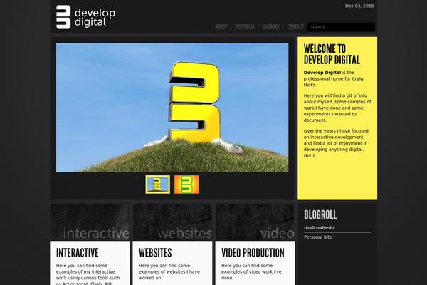 Big Easy theme site design template sample