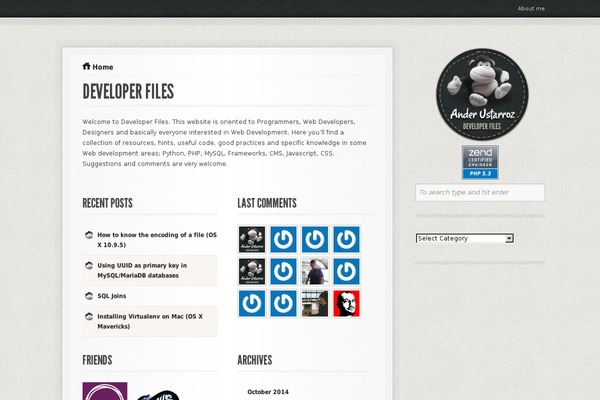 Site using Gravatar Box plugin