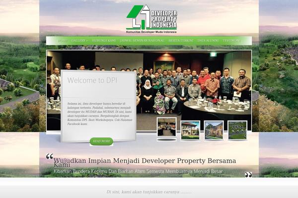 developerpropertyindonesia.com site used Amerwebi