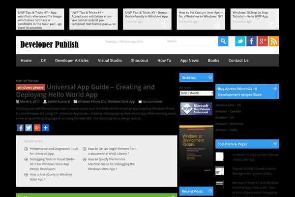 Site using Wp-codemirror-block plugin