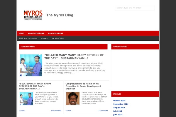 Unite theme site design template sample