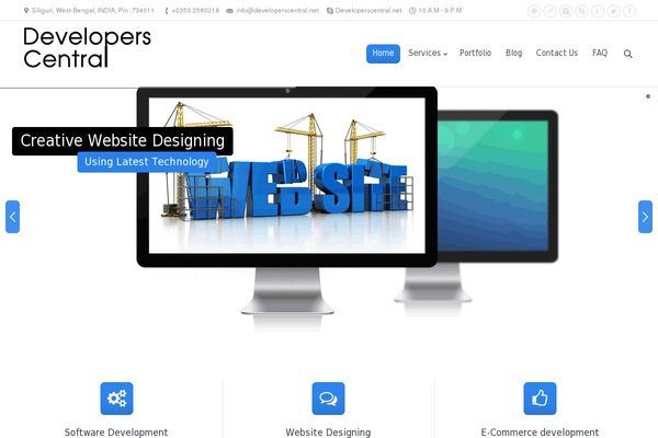 developerscentral.net site used Caspiar