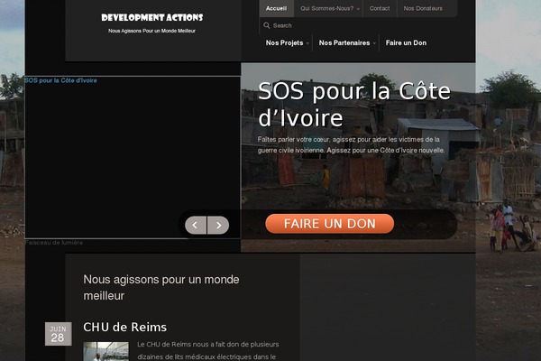 development-and-actions.org site used Savinggrace