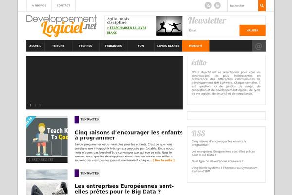 Magnovus theme site design template sample
