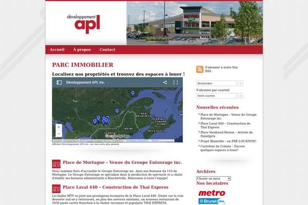 developpementapl.ca site used Apl