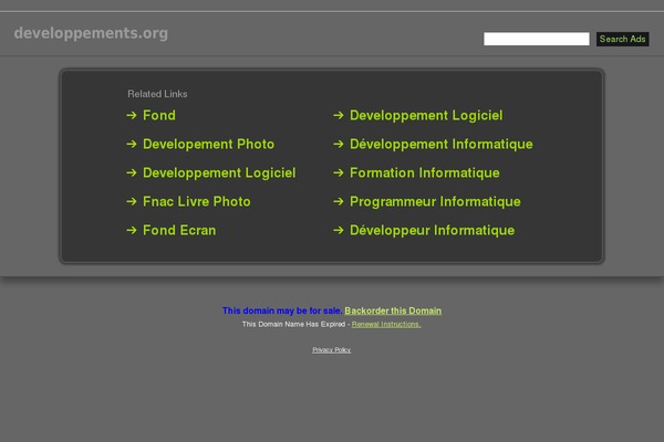 Site using Advanced AJAX Page Loader plugin