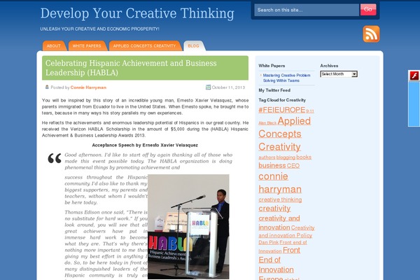 DeepBlue theme site design template sample