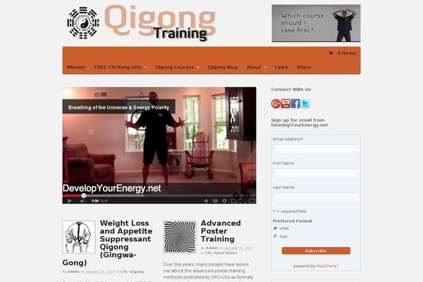 Tomorrow theme site design template sample