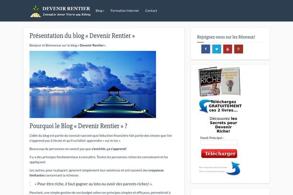 Responsive Deluxe theme site design template sample