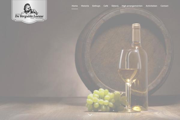Evening Shade theme site design template sample