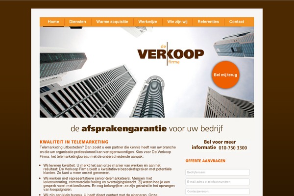 Firma theme site design template sample