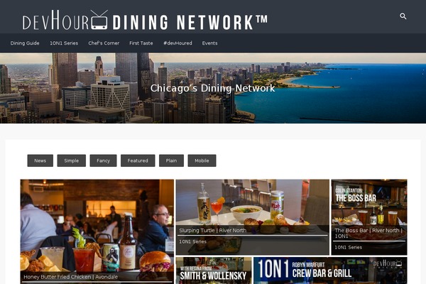 Listify theme site design template sample