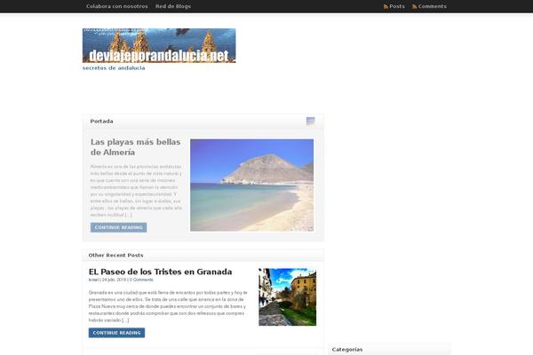 Site using WP-Paginate plugin