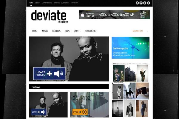 Shoutbox theme site design template sample