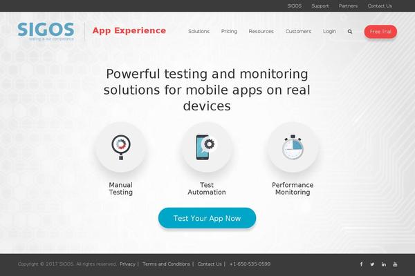 sigos-app-exp theme websites examples