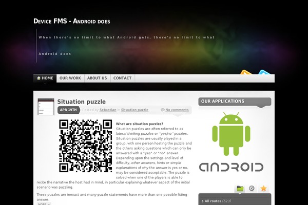Mystique theme site design template sample