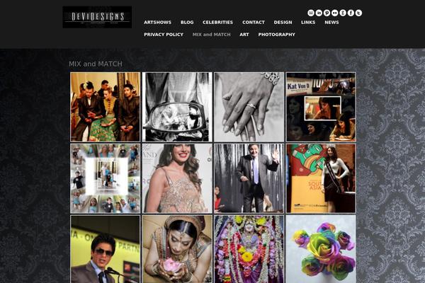 Gdgallery theme site design template sample