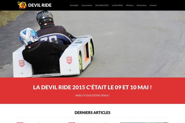 devil-ride.com site used Fyre