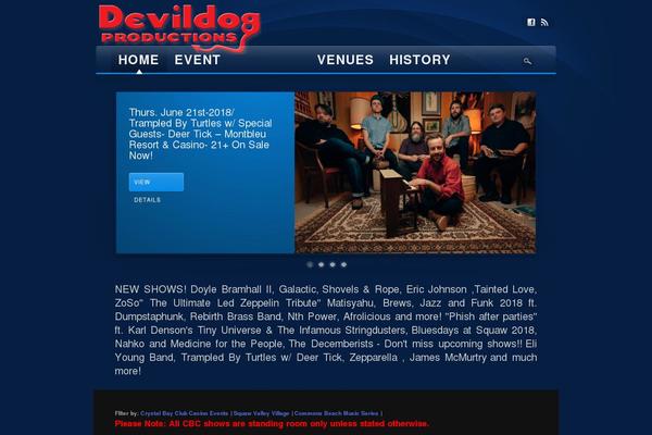 Site using Revslider-transitionpack-addon plugin
