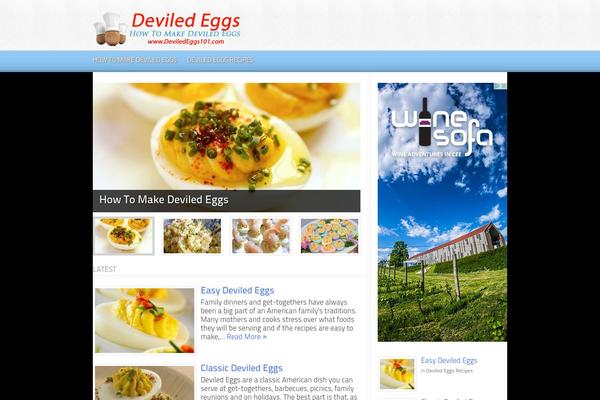 Foodpress theme site design template sample
