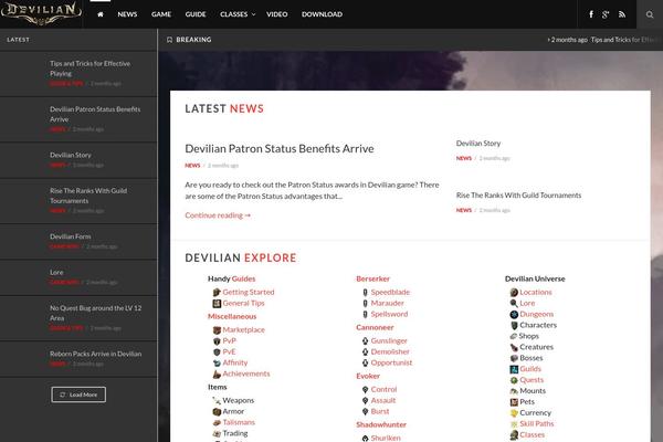 Jmagz theme site design template sample