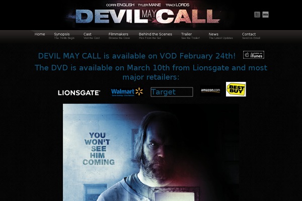 devilmaycall.com site used Blender