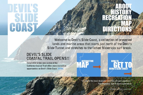 Bueno theme site design template sample