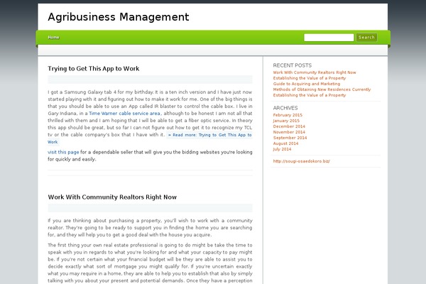 Cordobo theme site design template sample
