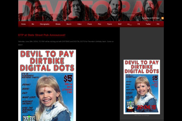 deCoder theme site design template sample