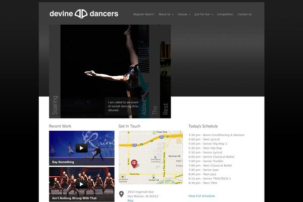 Studiobox theme site design template sample