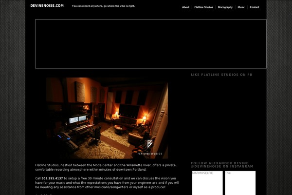 North theme site design template sample