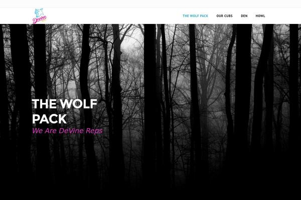 Capri theme site design template sample