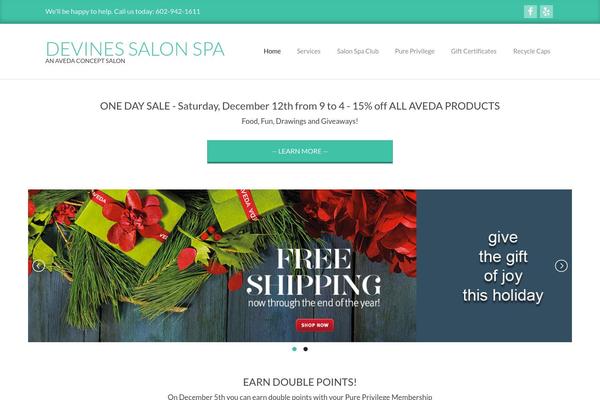 devinessalon.com site used Chromatic-premium