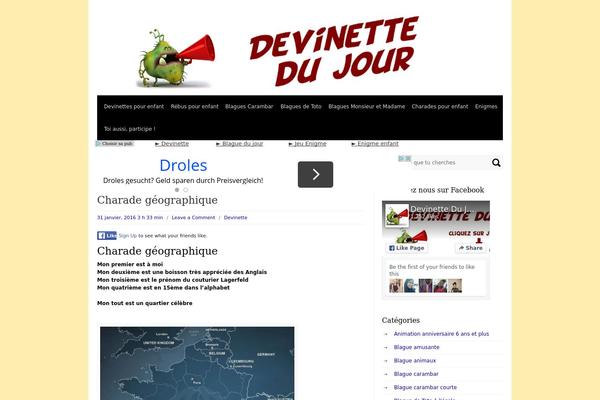 Canyon theme site design template sample