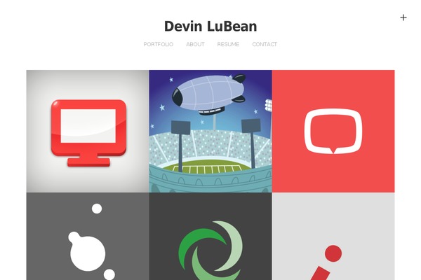 devinlubean.com site used Wonder